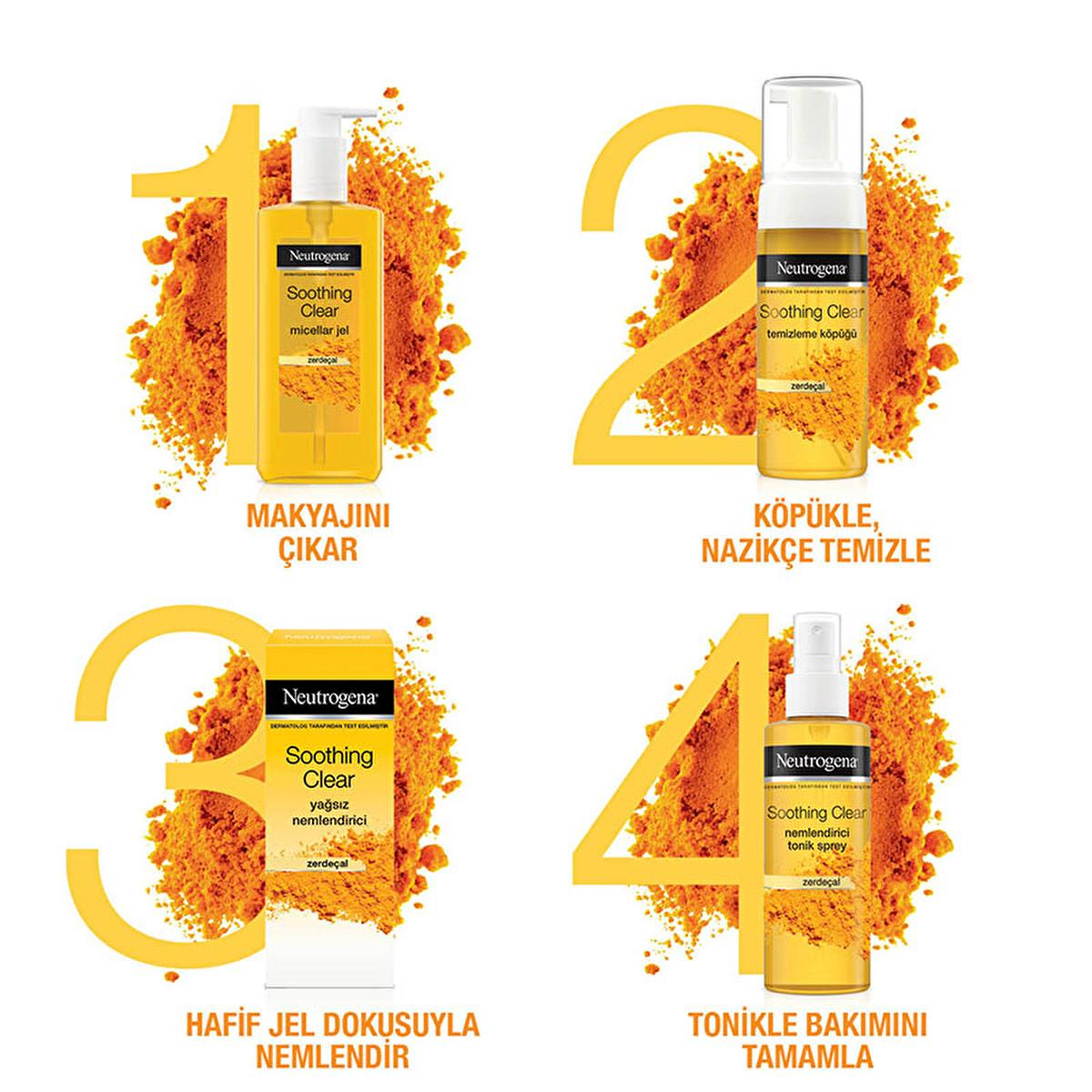 Neutrogena Soothing Clear Turmeric Facial Cleansing Foam: Gentle Oil-Free Face Wash for Sensitive &amp; Acne Prone Skin (5.07 fl oz) Neutrogena Turmeric Cleansing Foam - Gentle Face Wash for Sensitive Skin Neutrogena cleanser, facial cleansing foam, sensitive skin cleanser, acne prone skin cleanser, turmeric cleanser, soothing facial cleanser, oil-free face wash, gentle face wash, mineral oil free cleanser, Neutrogena, facial cleanser, face wash, sensitive skin, acne prone skin, turmeric, soothing, oil-free, ge