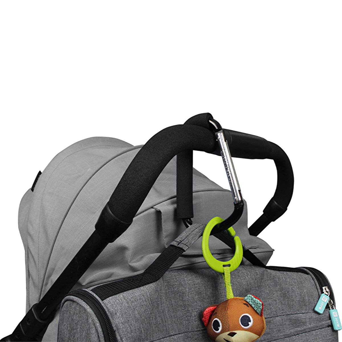 Babyjem - Durable Baby Stroller Hook with Anti-Slip Foam - Organize Essentials Effortlessly Babyjem Stroller Hook - Durable & Anti-Slip baby stroller hook, stroller accessory, baby stroller organizer, stroller hook, baby carriage hook, baby essentials organizer, practical stroller solutions, durable stroller hook, lightweight stroller accessory
