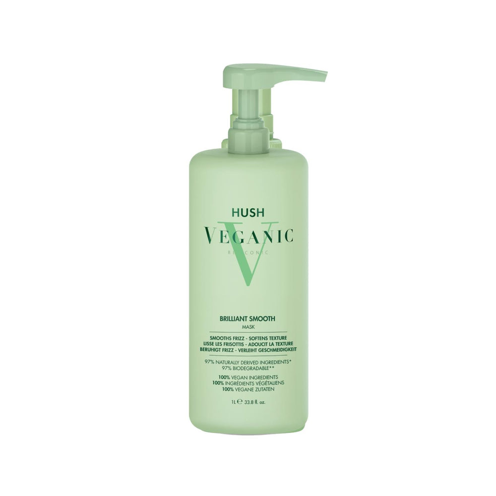 Hush Veganic Brilliant Smooth Mask for Frizzy Hair 1000 ml