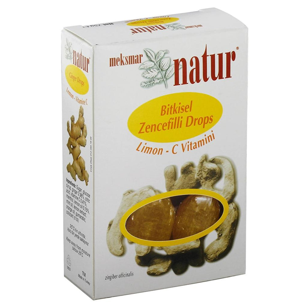 Meksmar Natur Lemon Flavored Vitamin C Pastilles 75 g