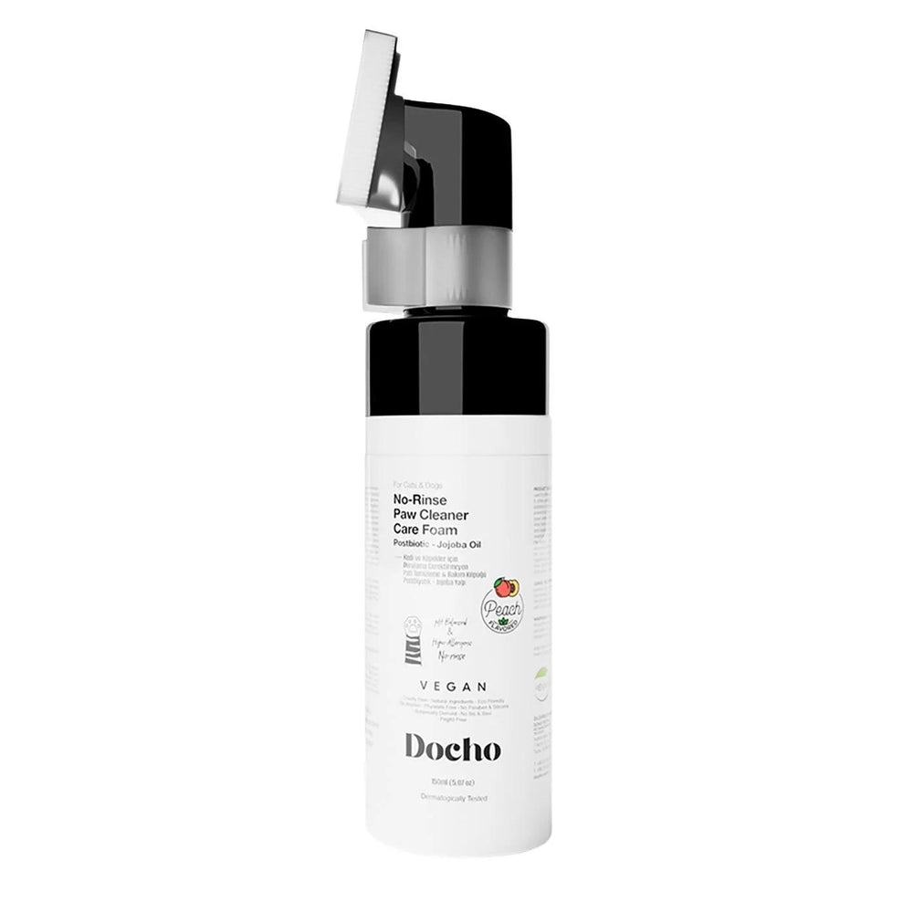 Docho No-Rinse Paw Cleaning & Care Foam 200ml