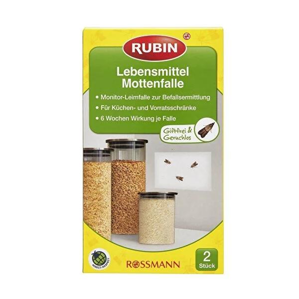 Rubin Food Moth Trap - Non-Toxic Sticky Trap for Kitchen & Pantry - 3 Month Protection Rubin Food Moth Trap - Safe & Effective Moth Control food moth trap, non-toxic pest control, moth control for kitchen, sticky moth trap, chemical-free pest control, kitchen pest control, pantry pest control, moth infestation solution, safe pest control, easy pest control, low-maintenance pest control, Rubin Food Moth Trap