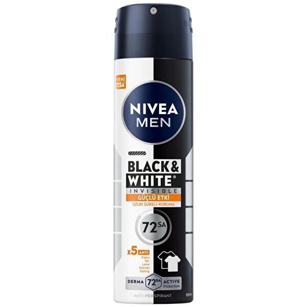 Nivea Men 72-Hour Anti-Perspirant Deodorant Spray - Black&White Invisible, 1.69 fl oz Nivea Men 72-Hour Deodorant Spray - Invisible & Long-Lasting Nivea Men Deodorant Spray, Anti-perspirant deodorant for men, 72-hour deodorant protection, Invisible deodorant for men, Black and white clothing friendly deodorant, Men's grooming, Long-lasting deodorant, Sweat protection, Body odor control, Clothing friendly deodorant, Derma Active Protection, X5 Anti Formula, Alcohol-free deodorant, Sensitive skin deodorant, M