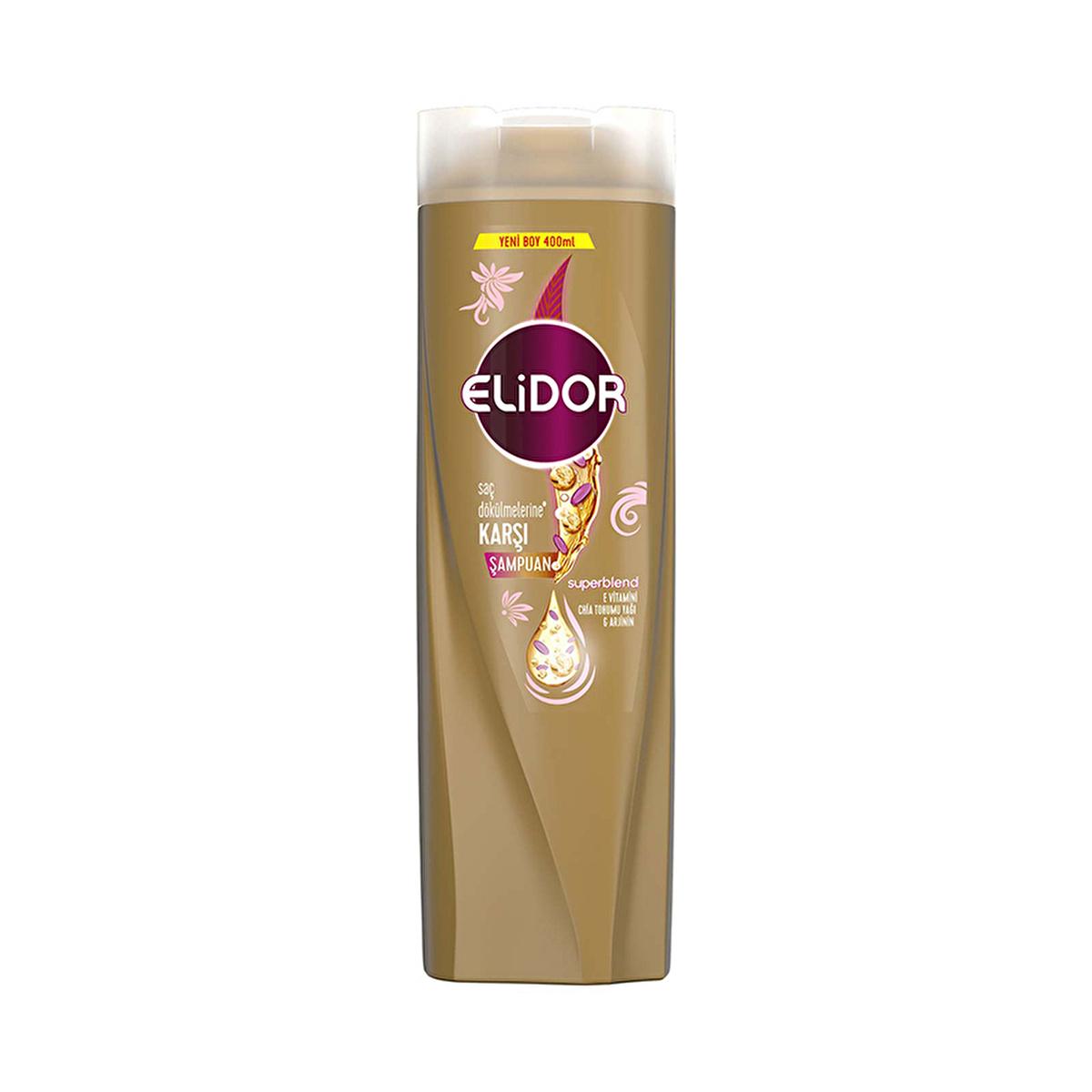 Elidor Anti-Hair Loss Shampoo with Superblend Formula - Reduces Hair Loss Up to 10 Times, Nourishing and Strengthening Hair Elidor Anti-Hair Loss Shampoo - Reduces Hair Loss anti-hair loss shampoo, hair care, reduce hair fall, strengthen hair, nourishing shampoo, Elidor Superblend Shampoo, hair loss solution, hair strengthening, healthy hair, hair nourishment, Elidor