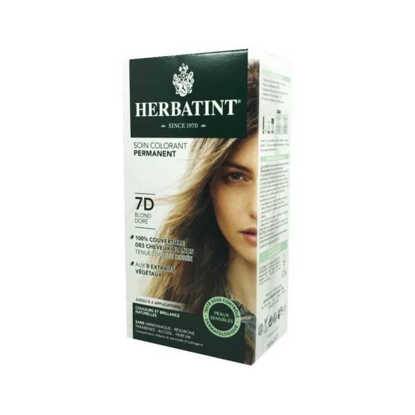 Herbatint 7D Golden Blonde Hair Dye: Natural, Plant-Based Color for Sensitive Scalp | Ammonia & Paraben-Free Herbal Hair Coloring - image 3