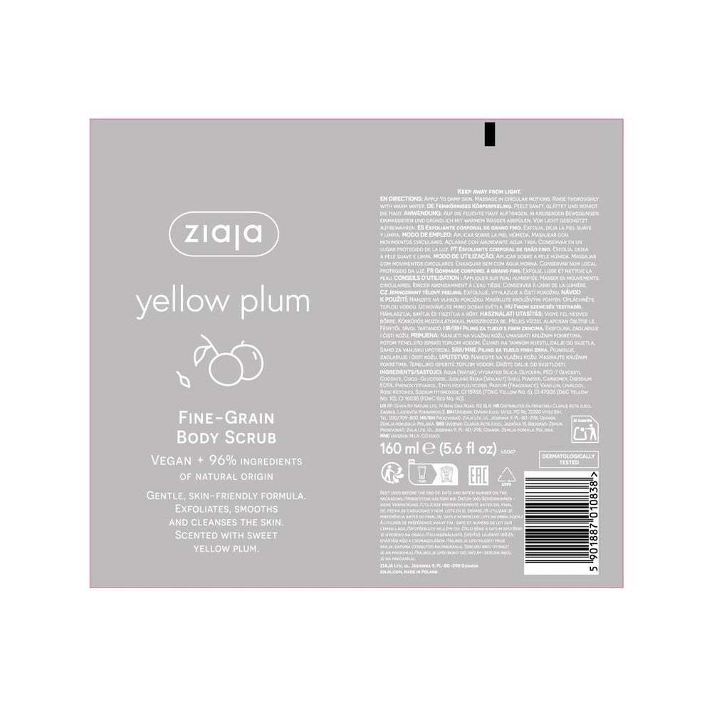 Ziaja Yellow Plum Body Lotion for Soft Skin 160 ml