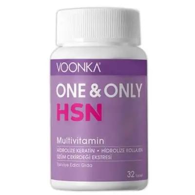 Voonka Multivitamin Supplement for Overall Health & Wellness - 32 Tablets, Boosts Immune System & Energy Voonka Multivitamin Supplement - Boosts Immune System & Energy Multivitamin, Dietary Supplement, Vitamins and Minerals, Health and Wellness, Immune System Support, Energy Boost, Antioxidant, Skin Health, Hair Health, Nail Health, Grape Seed Extract, Horsetail Extract, Hydrolyzed Keratin, Hydrolyzed Collagen, Dietary Restriction, Nutrient Deficiency, Wellness Supplement