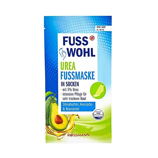 Fusswohl Foot Mask - Intensive Moisturizing Foot Care for Dry, Cracked Heels - Vegan & Dermatologically Approved Fusswohl Foot Mask - Vegan & Dermatologically Approved Foot Mask, Dry Foot Care, Vegan Foot Care, Moisturizing Foot Mask, Dermatologically Approved Foot Care, Foot Care Products, Vegan Cosmetics, Dry Skin Relief, Cracked Heel Repair, Intensive Foot Moisturizer