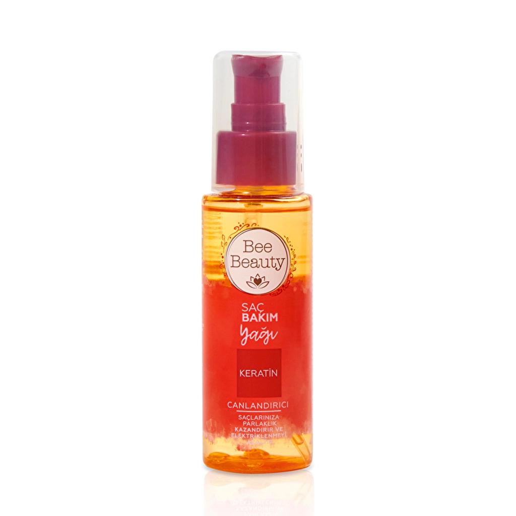 Bee Beauty Keratin Hair Oil for Smooth &amp; Shiny Hair 75 ml