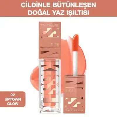 Maybelline New York Sunkisser Liquid Blush - Natural Glow, Easy Application, 02 Uptown Glow - image 8