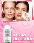 Garnier Micellar Makeup Remover Water - Gentle, Effective Cleansing for Sensitive Skin - 400ml Garnier Micellar Makeup Remover - Gentle & Effective micellar makeup remover, Garnier Micellar Water, makeup removal, sensitive skin care, gentle cleansing, skincare, cosmetics, beauty products, Garnier, micellar technology, no-rinse cleanser, face care, travel skincare