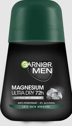 Garnier Mineral Magnezyum Ultra Dry Deodorant Spray - 72 Hour Protection, Alcohol-Free, Natural Magnesium