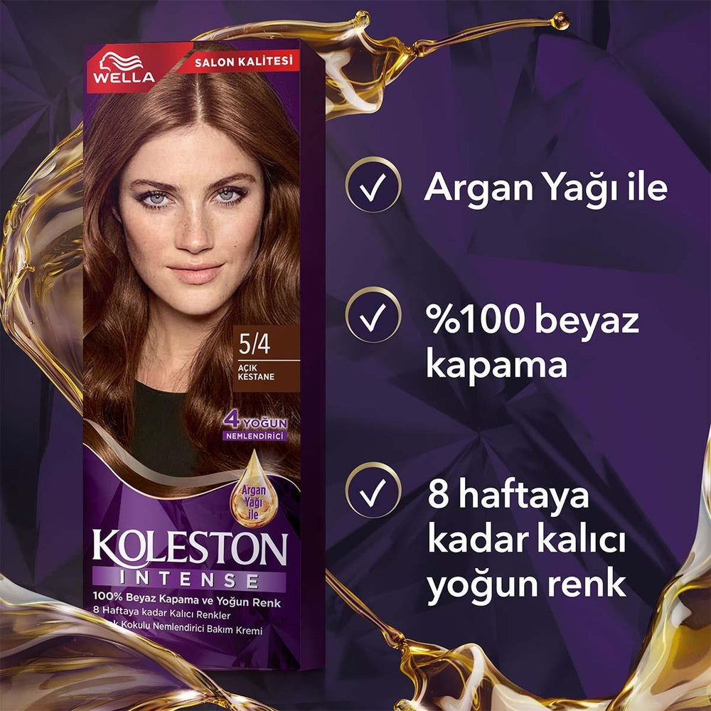Wella Koleston Intense Hair Dye - Long-Lasting Color with Argan Oil & Moisturizers - view 7