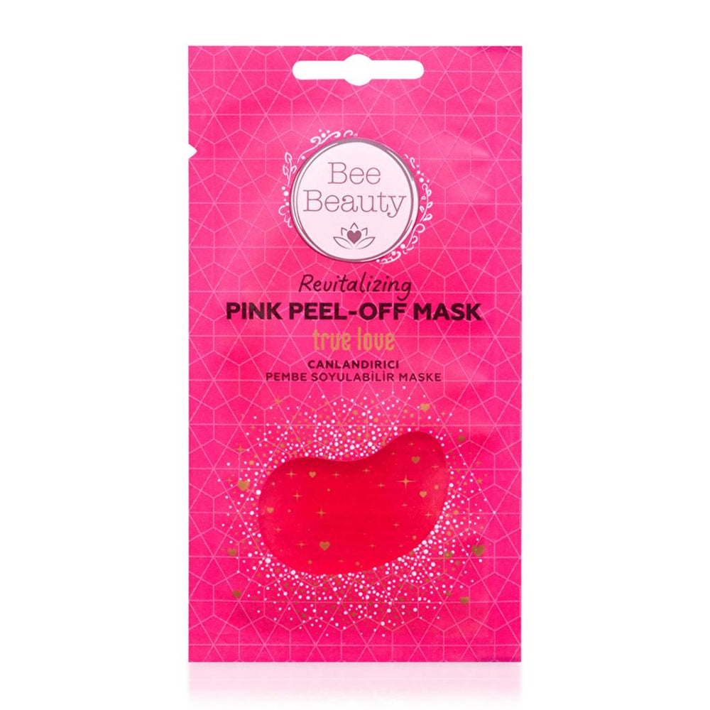 Bee Beauty Pink Peel-Off Mask for Glowing Skin 10 ml