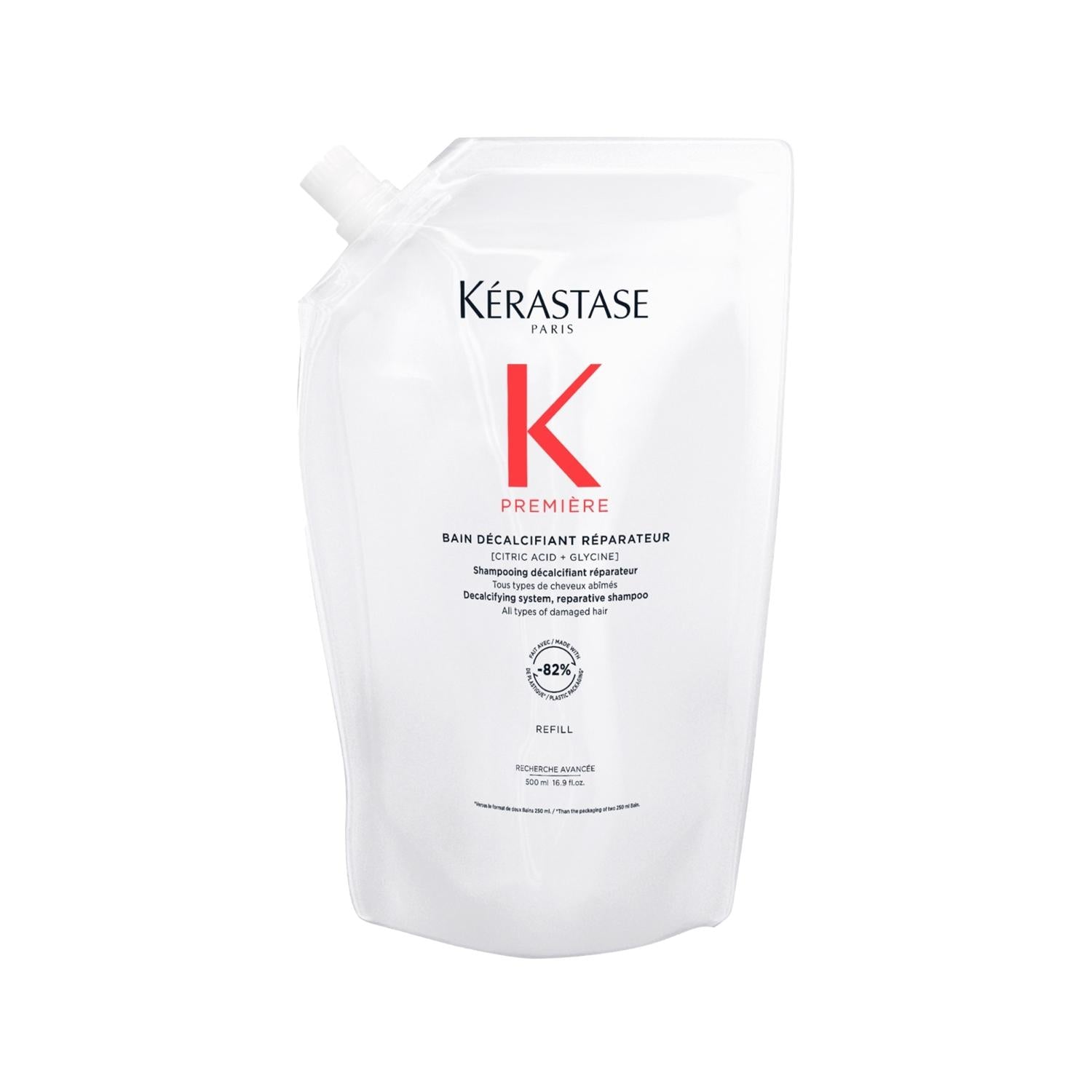 Kerastase Premiere Repairing Shampoo for Damaged Hair - 500ml Refill, Decalcifying & Nourishing Kerastase Premiere Repairing Shampoo - 500ml Refill Kerastase Premiere, repairing shampoo for damaged hair, decalcifying shampoo, high-end hair care, damaged hair repair, hair care, luxury hair products, nourishing shampoo, repairing shampoo, 500ml refill, Kerastase, damaged hair, hair repair, hair nourishment