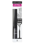 wet n wild MegaLiner Liquid Eyeliner Black - Precise, Long-Lasting Eye Makeup - Eyeliner