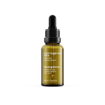 cosmogenesis-labs-renewing-ginseng-serum-30ml, ginseng-serum-application-on-skin Cosmogenesis Labs Renewing Ginseng Serum - Revitalize Skin | 30 ml Cosmogenesis Labs Renewing Ginseng Serum cosmogenesis-labs, renewing-ginseng-serum, skincare, anti-aging, wrinkle-reducing, moisturizing, hyaluronic-acid, natural-ingredients, ai-generated, adults