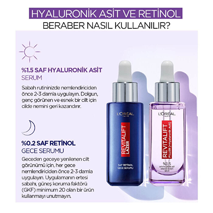 L'Oreal Paris Revitalift Filler Hyaluronic Acid Serum 1.5% - 30ml | Anti-Aging - view 7