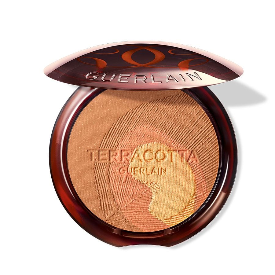 Guerlain Majestic Feathers Terracotta Bronzer Radiant Glow 10g