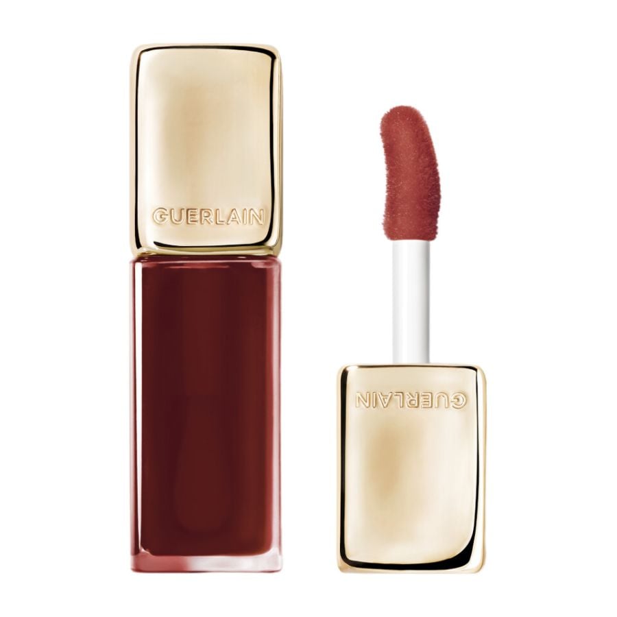 Guerlain KissKiss Bee Glow Oil 878 Dahlia Glow Liquid Lipstick