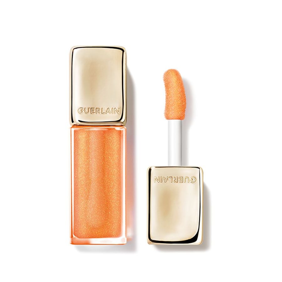 Guerlain Kisskiss Bee Glow Oil 389 Sparkling Peach Lip Oil 9.5ml
