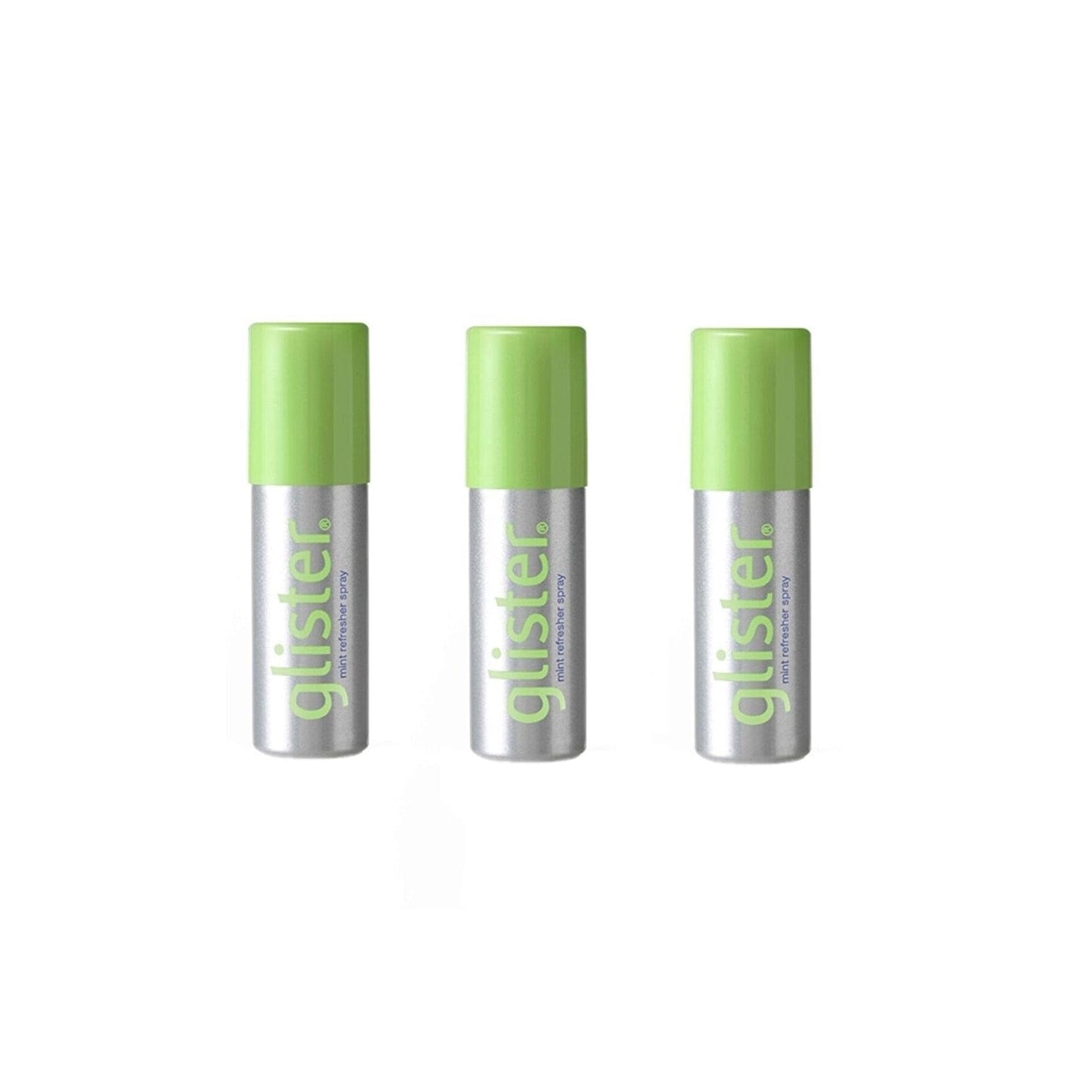 Amway Glister Refresher Spray 3-Pack, Glister Mouth Freshener Spray (Mint)