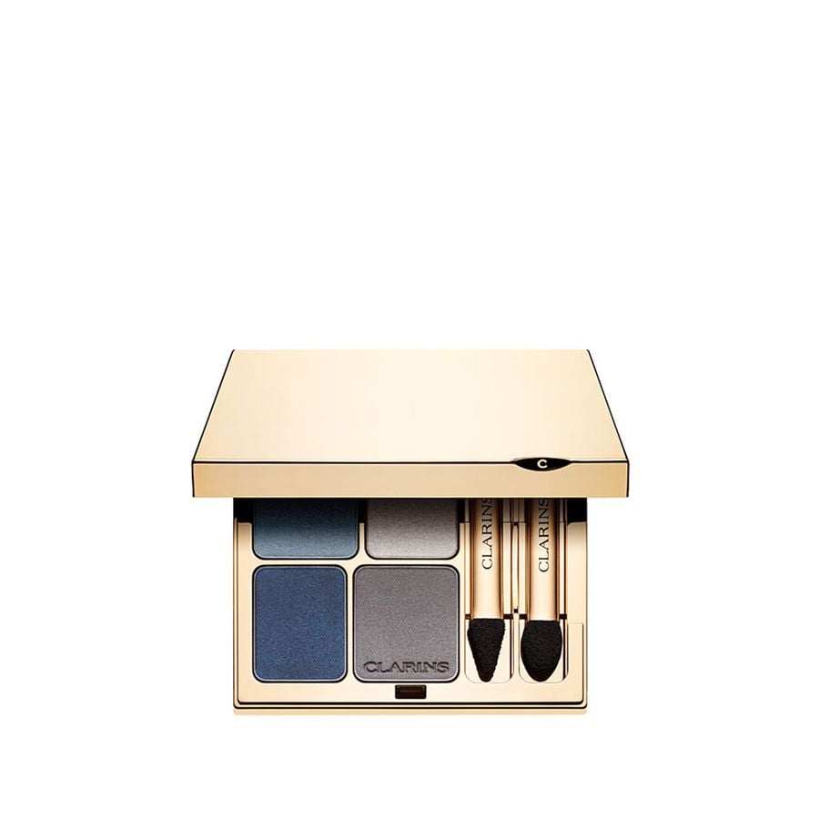 Clarins Ombres 4 Couleurs 04 Indigo Eyeshadow Palette 4.2g