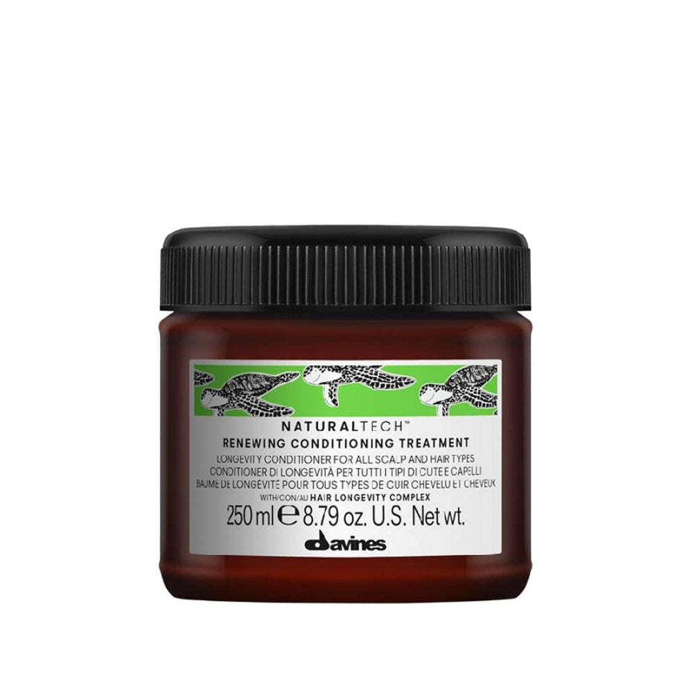 Davines NaturalTech Renewing Hair Cream 250ml - Nourishing & Natural Hair Care - Hair Mask