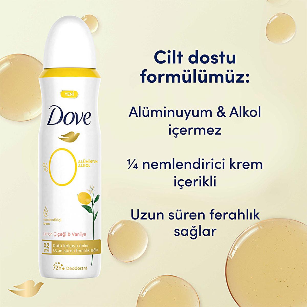 Dove Aluminum-Free Deodorant Spray - Vanilla &amp; Lemon Blossom, Sensitive Skin Formula, 72-Hour Odor Protection Dove Aluminum-Free Deodorant - Vanilla Lemon, Sensitive Skin aluminum free deodorant, vanilla lemon blossom deodorant, sensitive skin deodorant, long lasting deodorant, natural deodorant spray, 0% aluminum deodorant, deodorant spray for women, aluminum-free deodorant spray, deodorant, spray, women&#39;s deodorant, gentle deodorant, refreshing scent, body odor protection, 72 hour protection, moisturizing