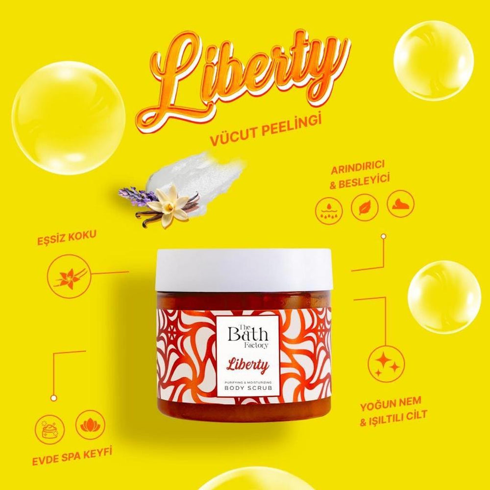 The Bath Factory Liberty Body Scrub for Smooth Skin 300g