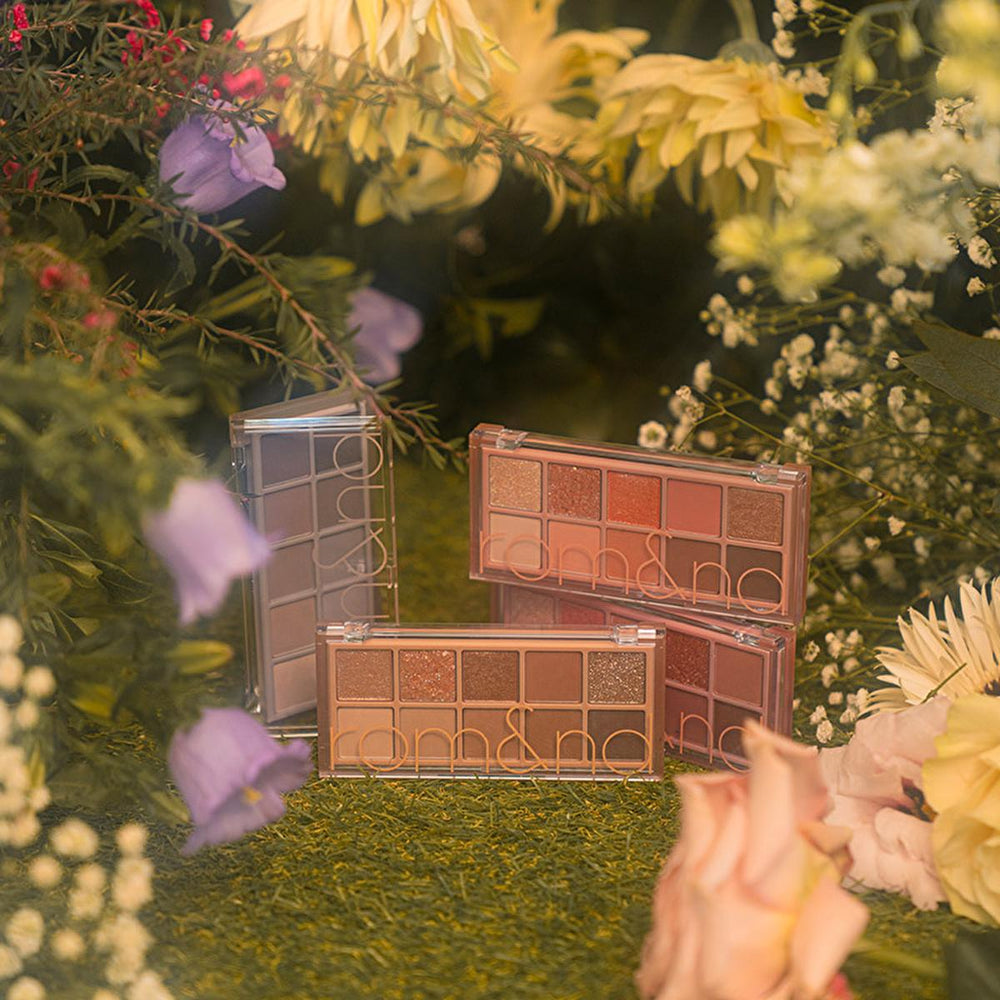 rom&nd Better Than Palette Far Paleti 02 Mahogany Garden - 10 Shade Eyeshadow Palette for Versatile Makeup Looks - view 2