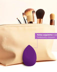 Gorkito Makeup Sponge Purple for Seamless Blending 1 pc
