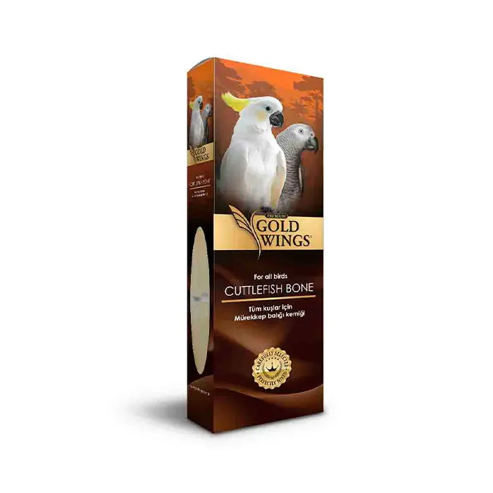 Gold Wings Cuttlefish Bone Natural Calcium Source Large