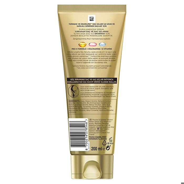 Pantene Pro-V Infinite Lengths Leave-In Serum 200ml - Hair Repair - view 8