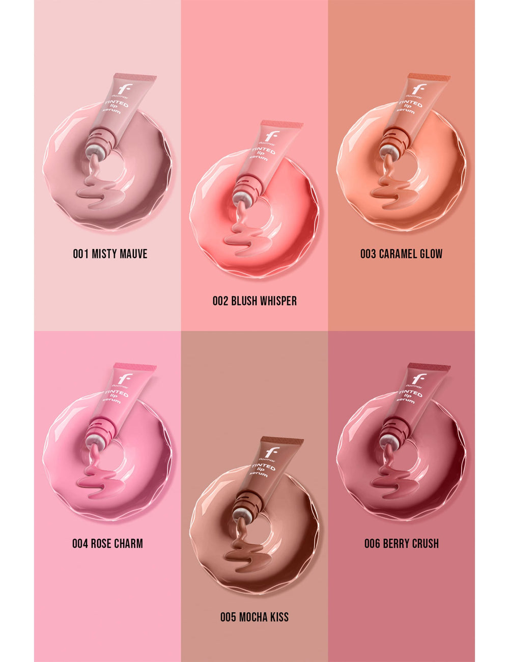 Flormar Tinted Lip Serum Hydrating Tinted Lip Serum 10ml