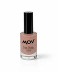 Mov Nail Polish No: 06 Light Brown - Glossy Finish 10ml