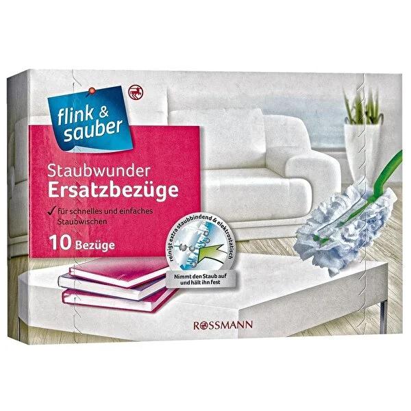 Flink & Sauber Dusting Cloth Refills (10-Pack) - Electrostatic Duster Pads for Easy Cleaning - Collects Dust, Hair & Dirt Effortlessly! Flink & Sauber Dusting Cloths - Electrostatic Duster Refills dusting cloth refills, static duster refills, electrostatic dust cloth, dust collector cloths, Flink & Sauber refills, easy dusting cloths, dusting pads, surface cleaning cloths, dusting cloths, electrostatic duster, dust cloths, cleaning cloths, household cleaning, home cleaning, dusting, surface cleaning, furnit