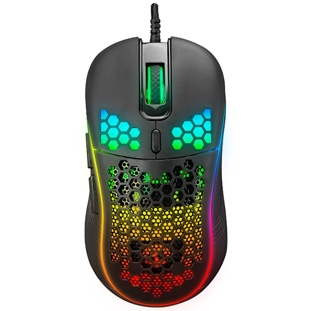 Everest SM-G66 X-HOLE 8000dpi LED Gaming Mouse - High Precision, 7 Programmable Buttons, RGB Lighting - view 3