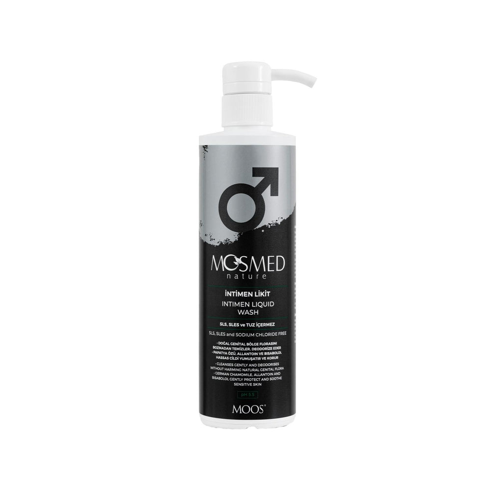 Moos Intimate Wash pH 5.5 - Gentle Liquid Intimate Hygiene for Sensitive Skin, 13.53 fl oz Moos Intimate Wash pH 5.5 - Gentle Intimate Hygiene intimate wash, pH 5.5 intimate care, Moos intimate wash, sensitive skin intimate hygiene, liquid intimate wash, gentle intimate care, personal hygiene products, feminine hygiene, men's intimate care, hygiene products for sensitive skin
