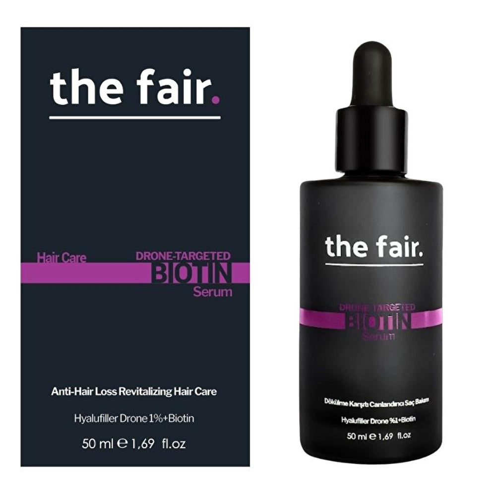 the fair. Drone-Targeted Biotin Hair Serum - Vegan, Nourishing, and Strengthening Hair Care for All Hair Types - view 4