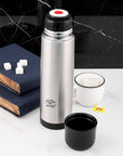 Cooker Stainless Steel Thermos 750ml - Keeps Drinks Hot/Cold for 24 Hours, Durable & Ergonomic Design Cooker Stainless Steel Thermos 750ml - 24 Hour Temperature Control stainless steel thermos, insulated flask, double-walled thermos, outdoor thermos, hot and cold beverage container, picnic essentials, hiking gear, durable tableware, modern design, thermal insulation, 24-hour temperature retention, ergonomic design, non-breakable, local production, outdoor enthusiasts, office accessories, home goods