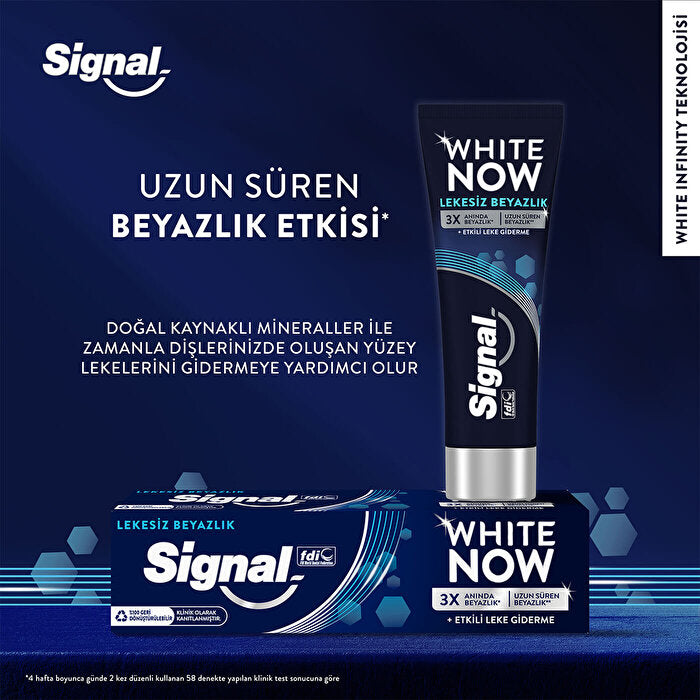Signal White Now Instant Whitening Toothpaste 75ml | Stain Removal