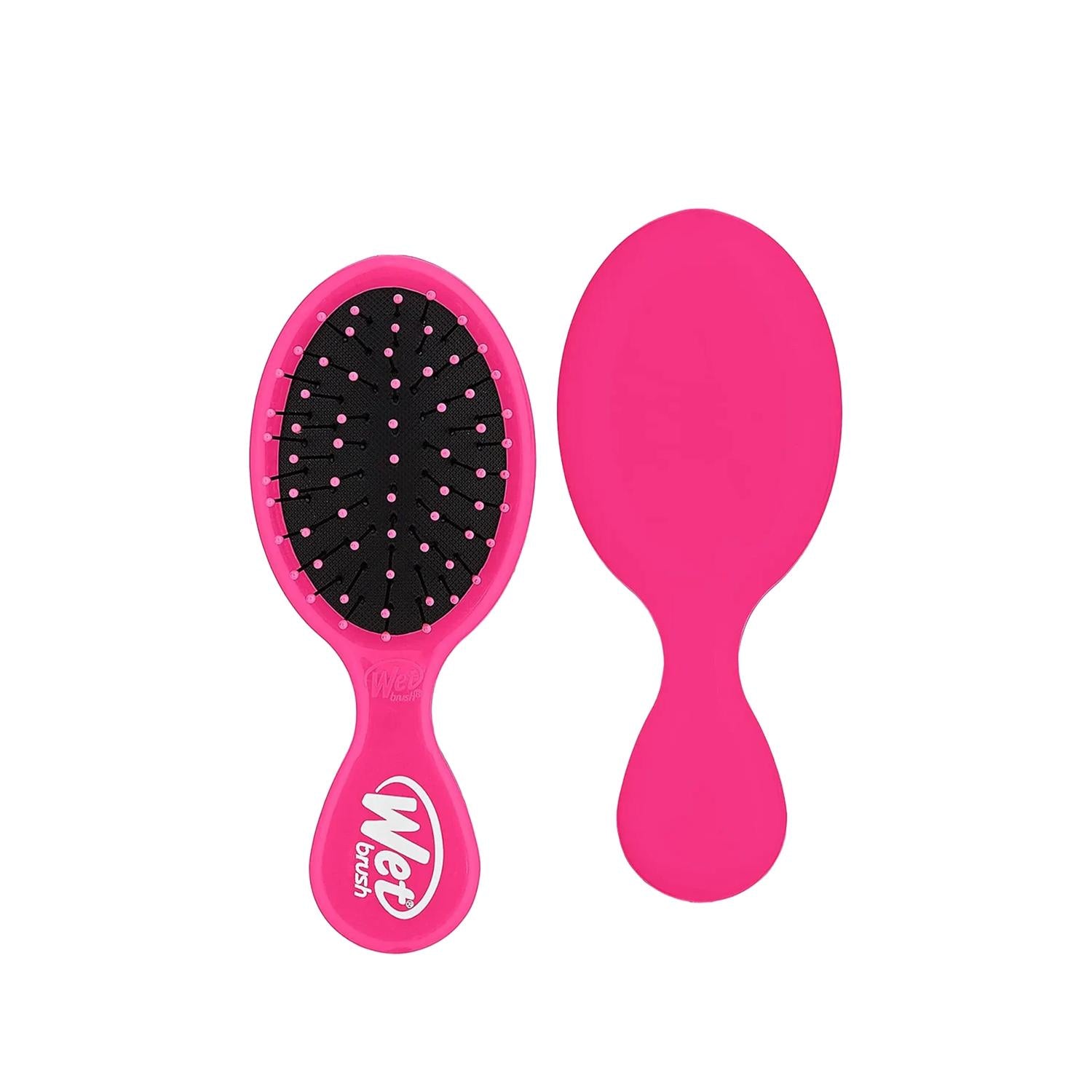 Wet Brush Mini Detangler Pink Hair Brush - Gentle Detangling for Wet Hair, Travel-Friendly Wet Brush Mini Detangler Pink Hair Brush - Gentle & Travel-Friendly Wet Brush Mini Detangler, Hair Brush, Detangling Brush, Pink Hair Brush, Wet Hair Brush, Hair Care, Gentle Detangling, Travel Hair Brush, Hair Accessories, Beauty Tools
