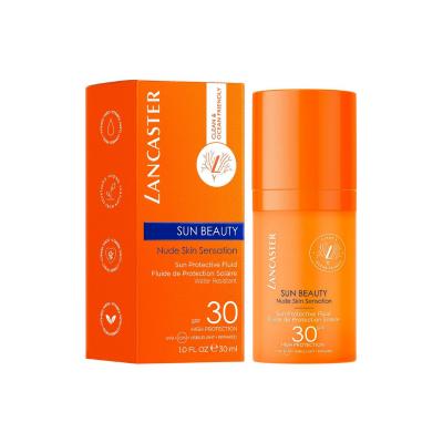 Lancaster Sun Beauty Sun Protective Fluid Spf30 - Reef-Safe, Vegan, Water-Resistant Sunscreen for Face and Decolletage Lancaster Sun Beauty SPF30 Sunscreen - Reef-Safe & Vegan Sunscreen, SPF30, Reef-safe sunscreen, Vegan sunscreen, Water-resistant sunscreen, Eco-friendly sun protection, Face and décolletage sunscreen, Lancaster Sun Beauty Sun Protective Fluid, Sun care, Skin protection, Eco-friendly cosmetics, Vegan cosmetics, Water-resistant sunblock