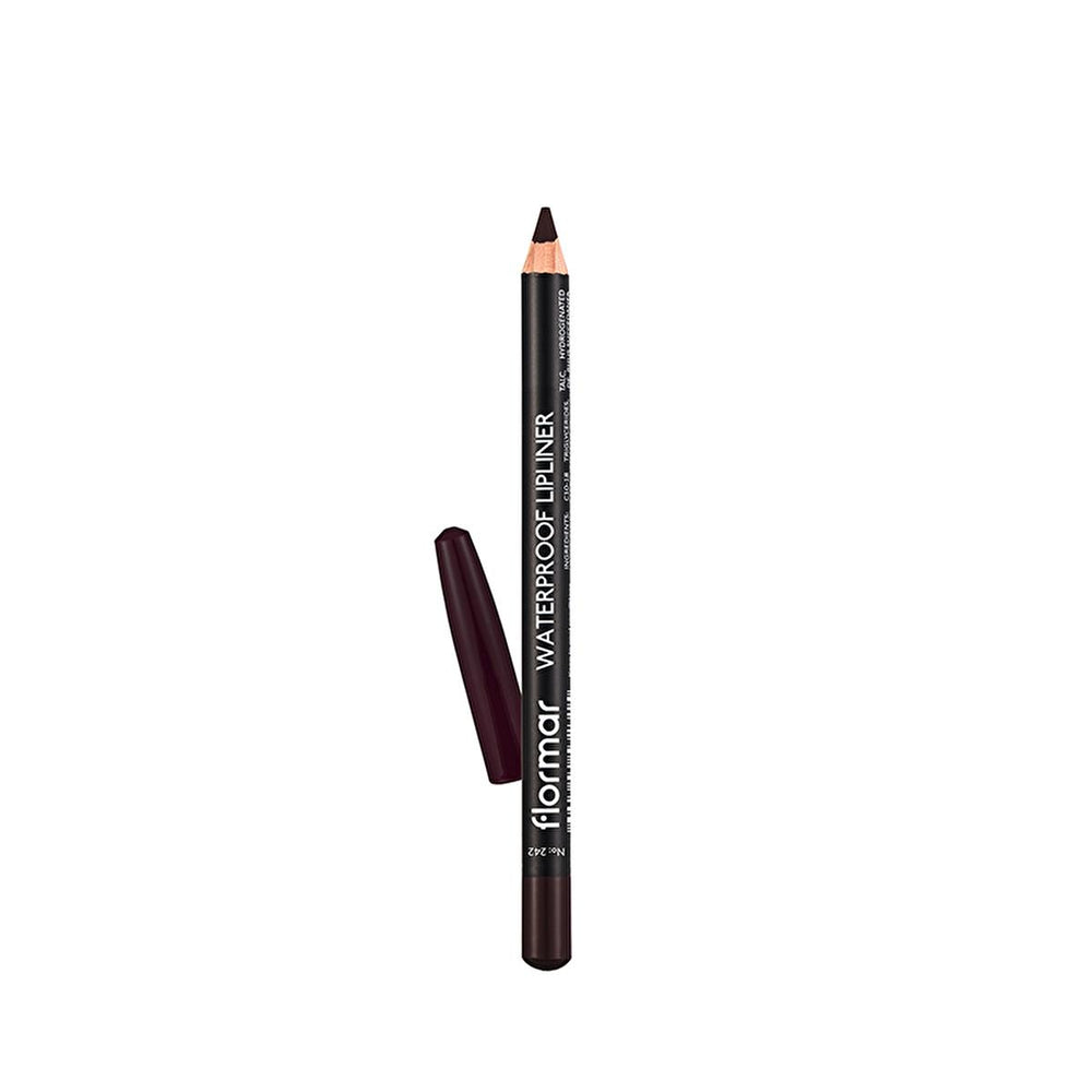 Flormar Mat Lip Liner - Waterproof & Highly Pigmented for Long-Lasting Lip Color - Deep Bordeaux - view 5