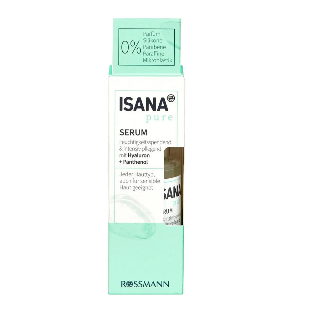 Isana Pure Hydrating Serum for Sensitive Skin 30 ml