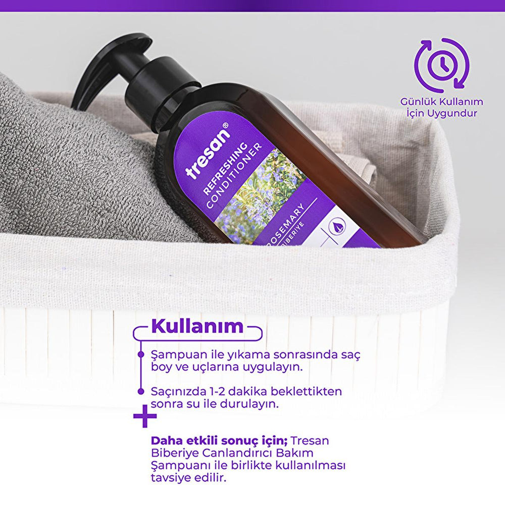 Tresan Sulfate-Free Rosemary Hair Conditioner for Nourished Hair - 300ml - view 4