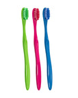 Benri Dent Toothbrush Set - 3 Medium Bristle Brushes for Adults - view 2