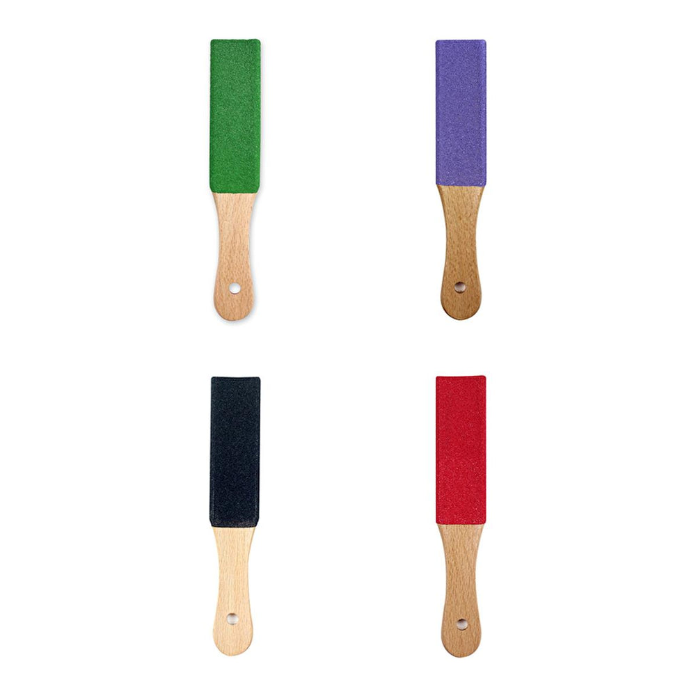 Nascita Wooden Foot File - Gentle Heel Smoother & Pedicure Tool for Dry Skin Care - Exfoliator