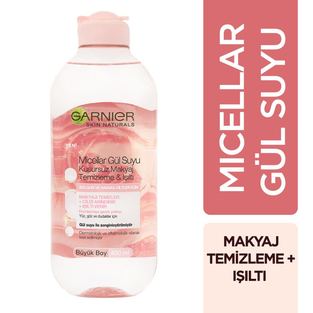 Garnier Micellar Water for Makeup Removal - Gentle, Radiant Skin Solution - 13.53 fl oz - view 3